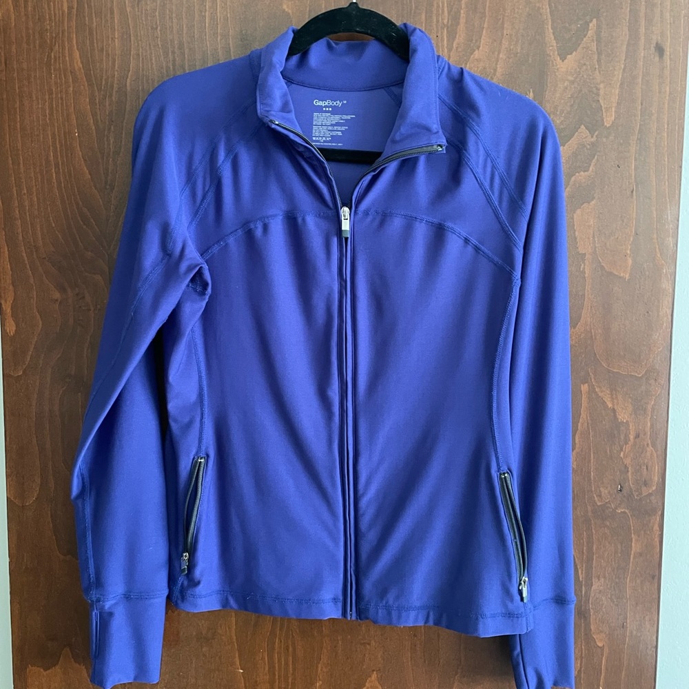 Gap Body women’s zip up jacket medium purple